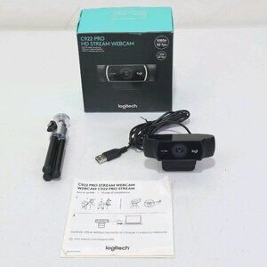 Logitech C922 PRO 1080p Stream Webcam / HD Video Streaming (Excellent Condition)